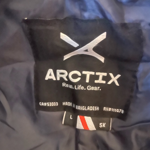 Arctix Kids Dark Blue Heavy Duty  Snow Pants Kids Youth Large 14/16 - Picture 2 of 11